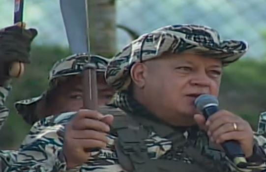 Así Cabello intentó imitar al dictador Noriega al lanzar amenazas a EEUU (VIDEO)