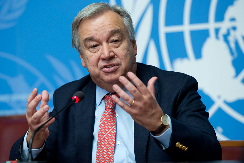 Guterres pidió a Israel y Hamás aprovechar la oportunidad de Trump para alcanzar la paz en Gaza