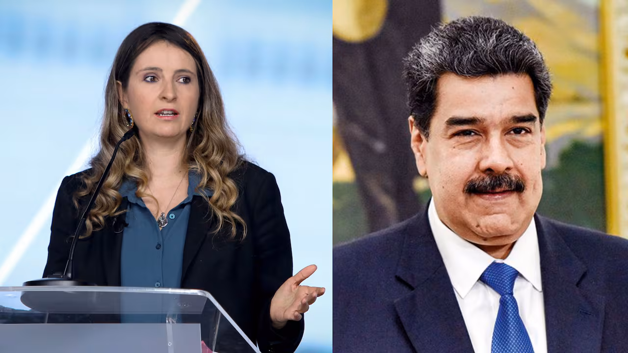 Paloma Valencia, precandidata presidencial colombiana, descartó negociar con Nicolás Maduro