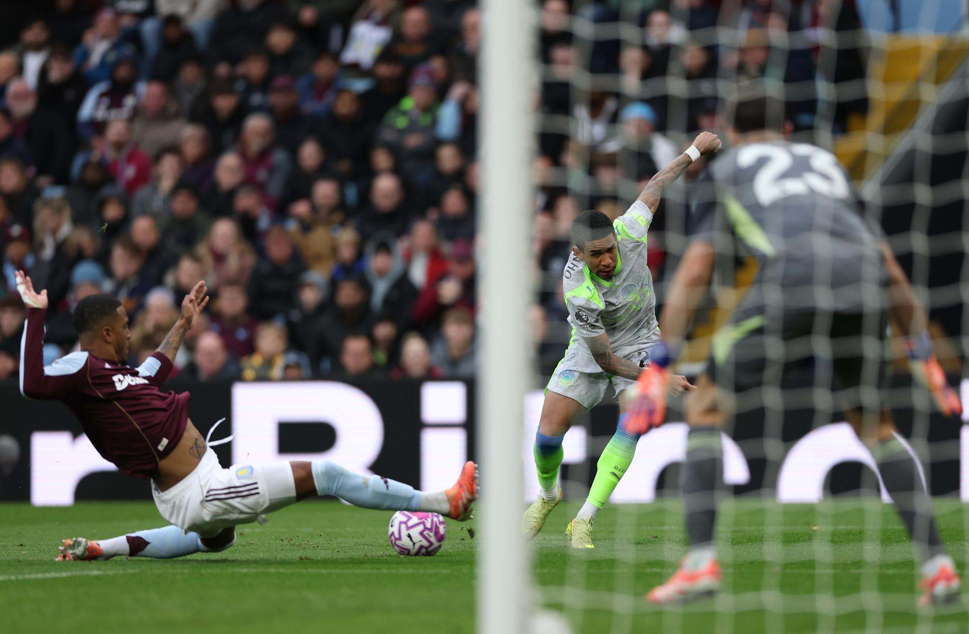 Manchester City no halló fortuna en su visita contra Aston Villa