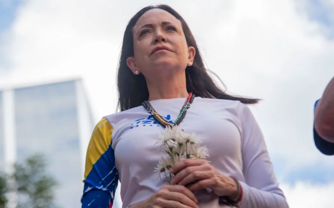 María Corina Machado pidió una oración mundial por los presos políticos en Venezuela