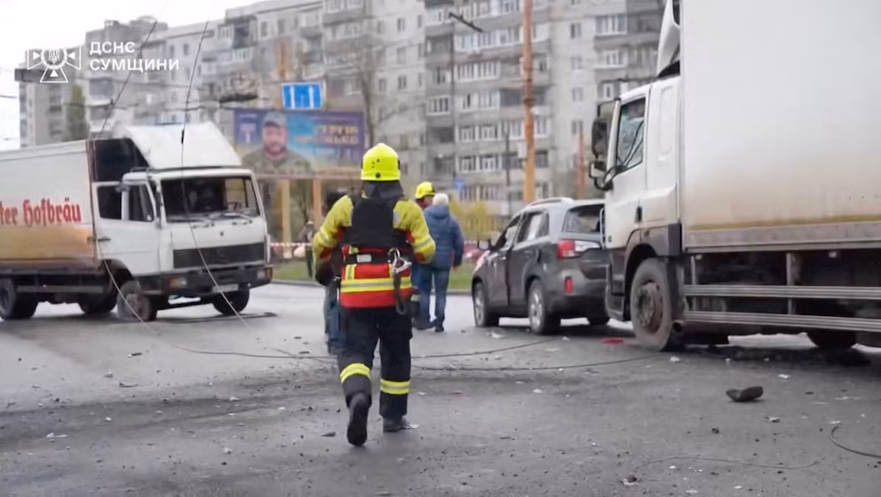 En VIDEO: así bombardea Putin objetivos civiles en Ucrania