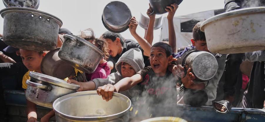 La carne vuelve a Gaza tras más de medio año, pero es aún escasa y muy cara