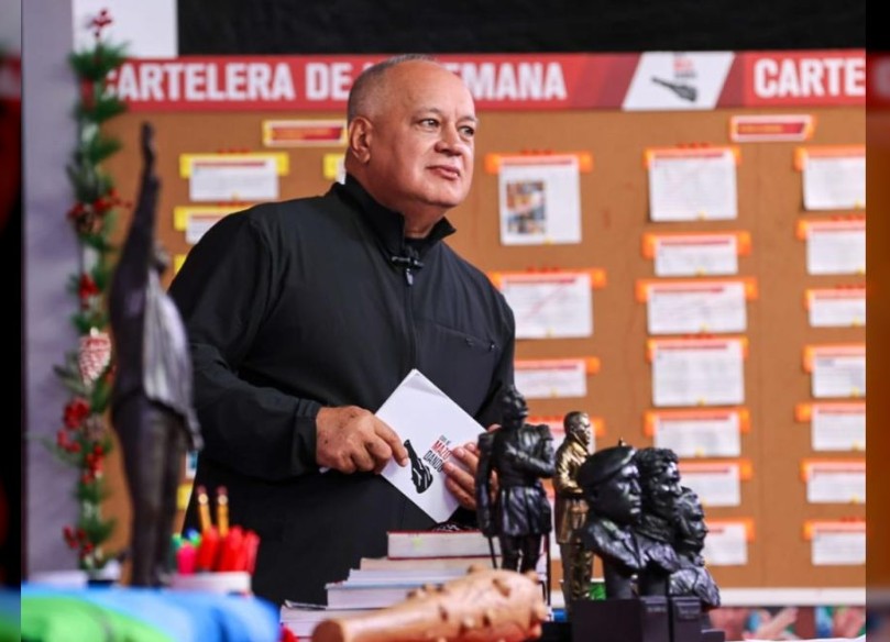 Diosdado Cabello afirma que ellos están amenazados por el imperio más poderoso del mundo