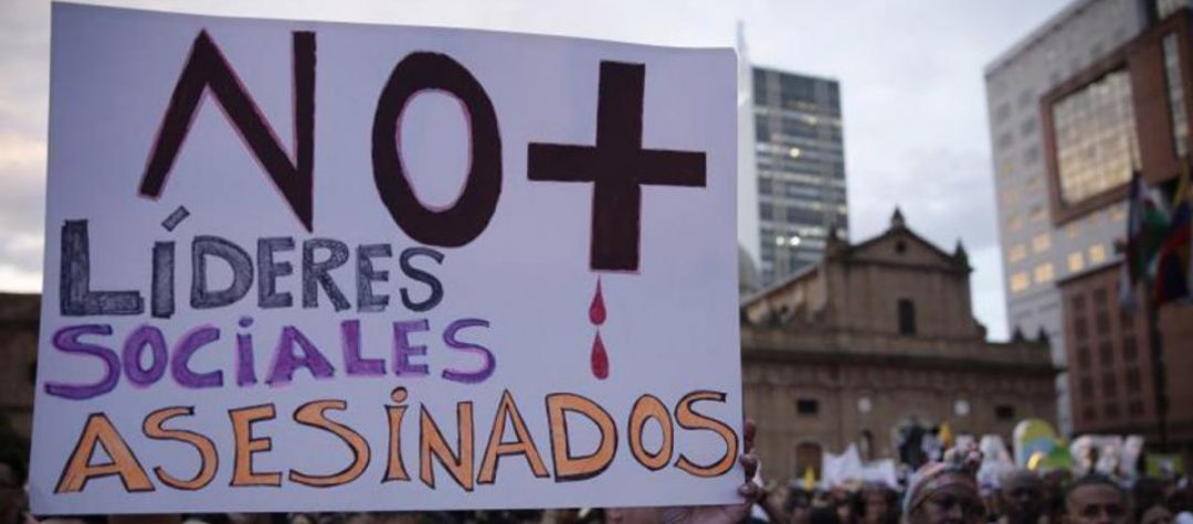 Alarma en Colombia: Cada dos días asesinan a un defensor de DDHH, según reveló un informe