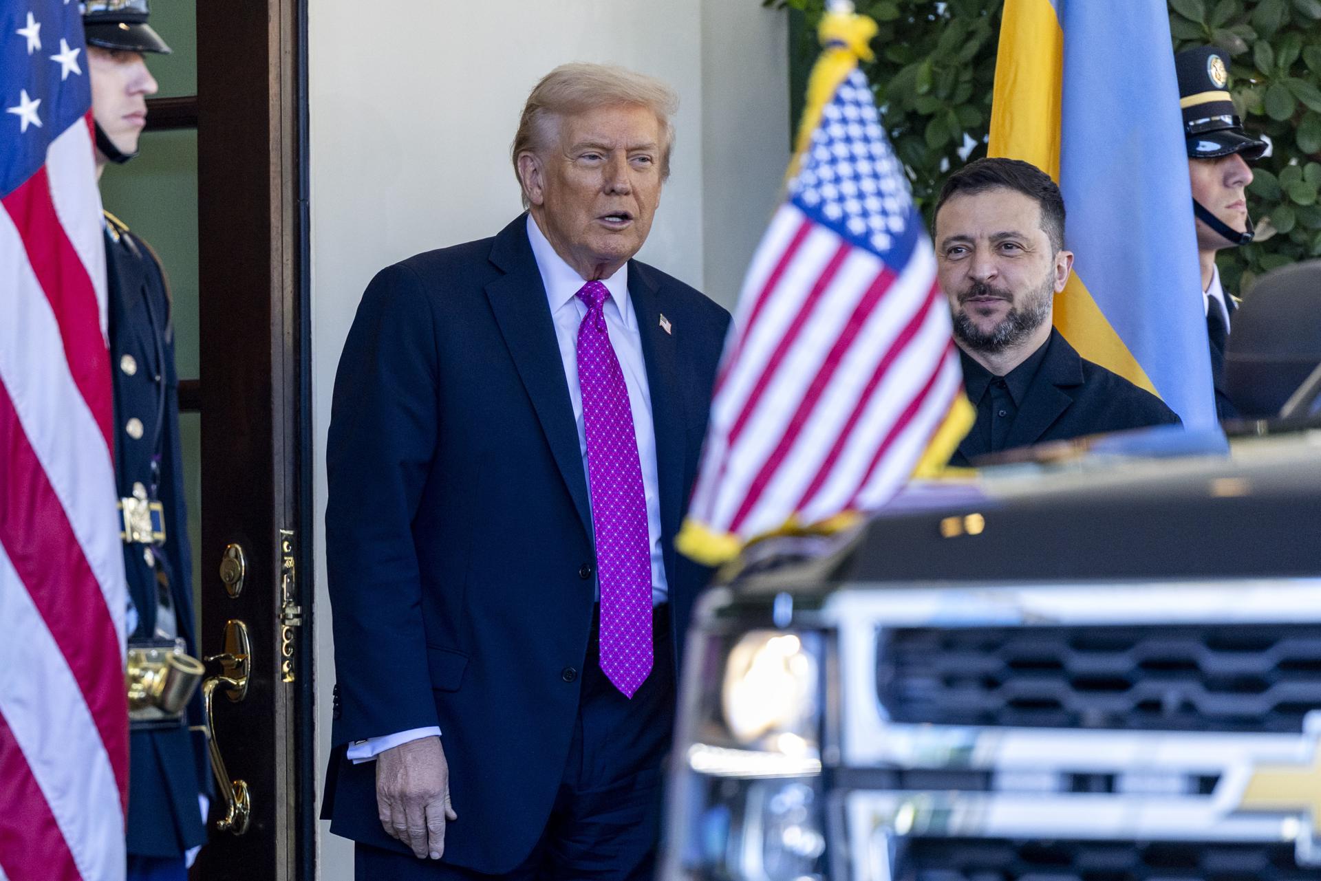 Trump recibió a Zelenski en la Casa Blanca para tratar sobre eventual fin de la invasión rusa (VIDEO)