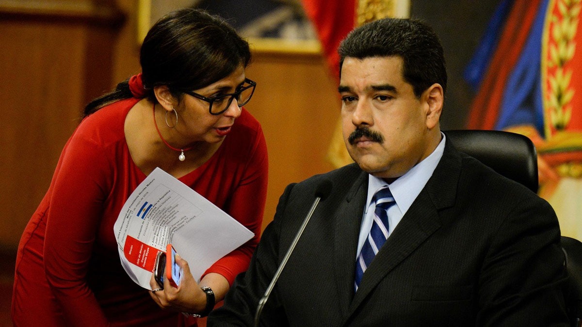 Lo que dijo Delcy Rodríguez al ser descubierto su plan para perpetuar el chavismo en el poder sin Nicolás Maduro