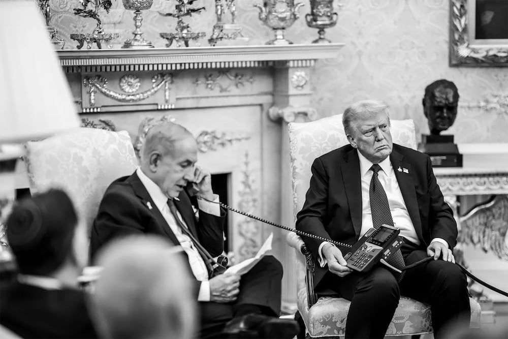 Casa Blanca difundió fotografías de la llamada en la que Netanyahu pidió perdón a Catar