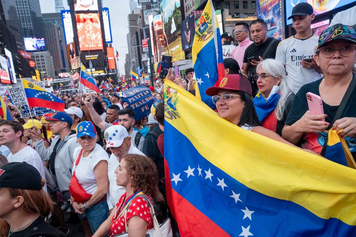 "Es un faro de esperanza": Venezolanos en EEUU celebraron Nobel de la Paz para María Corina Machado