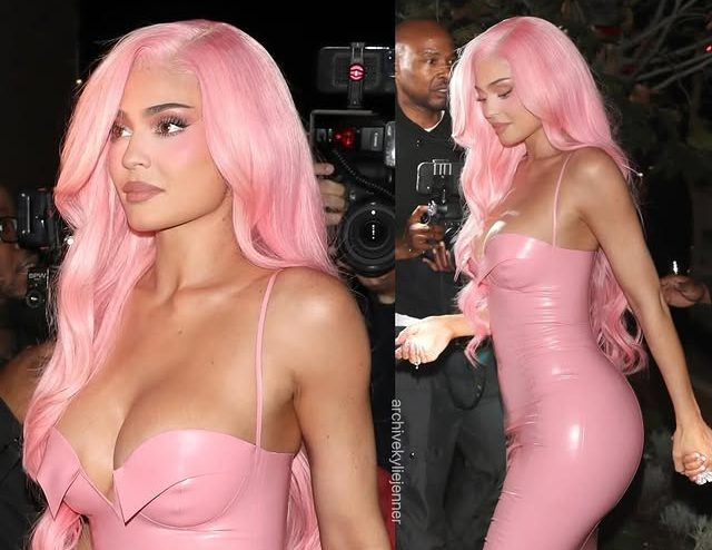 Kylie Jenner robó todas miradas con sensual atuendo en la celebración de Kylie Cosmetics