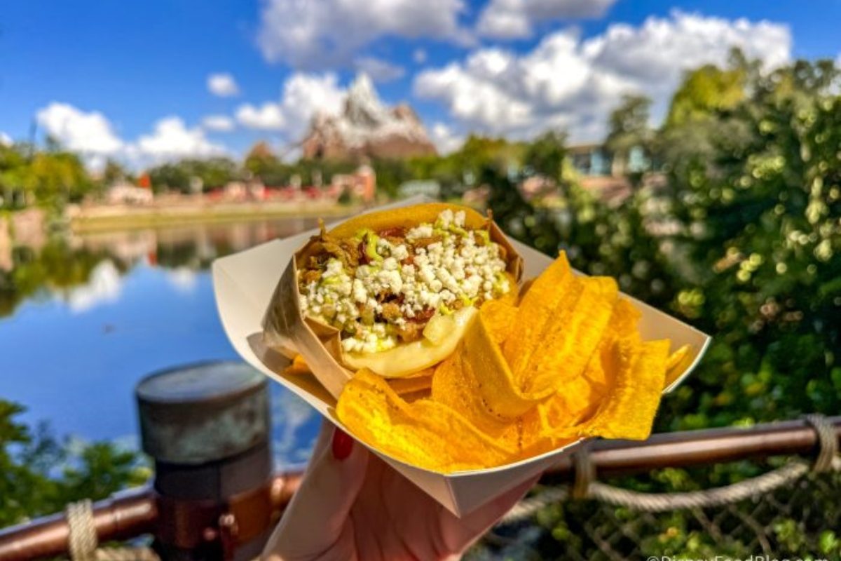 La arepa llega a Disney: Animal Kingdom incluyó el tradicional platillo venezolano en su menú