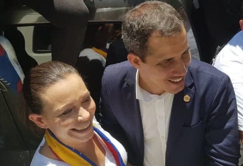 Juan Guaidó aplaudió el reconocimiento internacional a María Corina Machado con el Nobel de la Paz