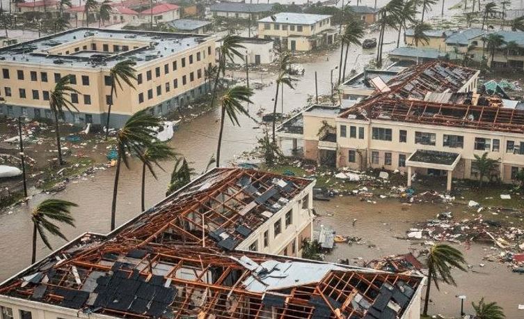 Los daños que dejó el potente huracán Melissa durante su paso por Jamaica (VIDEOS)