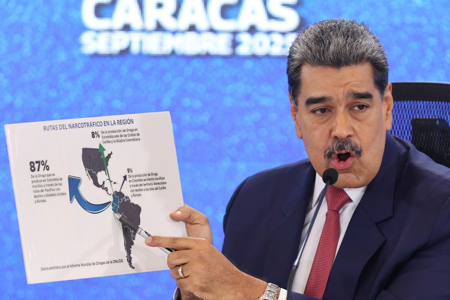 TWP: Maduro afirma que EEUU está inventando una guerra mientras se acerca un portaaviones