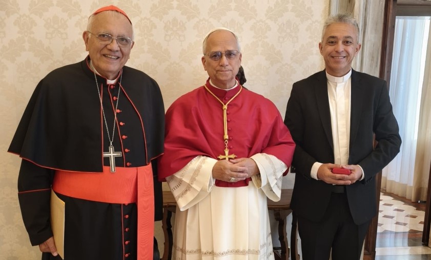 Papa León XIV recibió a delegación eclesiástica venezolana encabezada por el cardenal Baltazar Porras