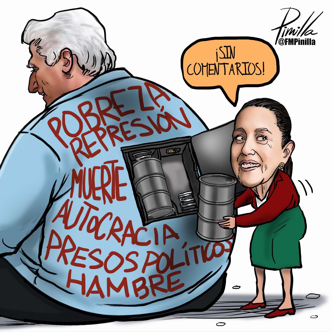 Caricaturas de este jueves 16 de octubre de 2025