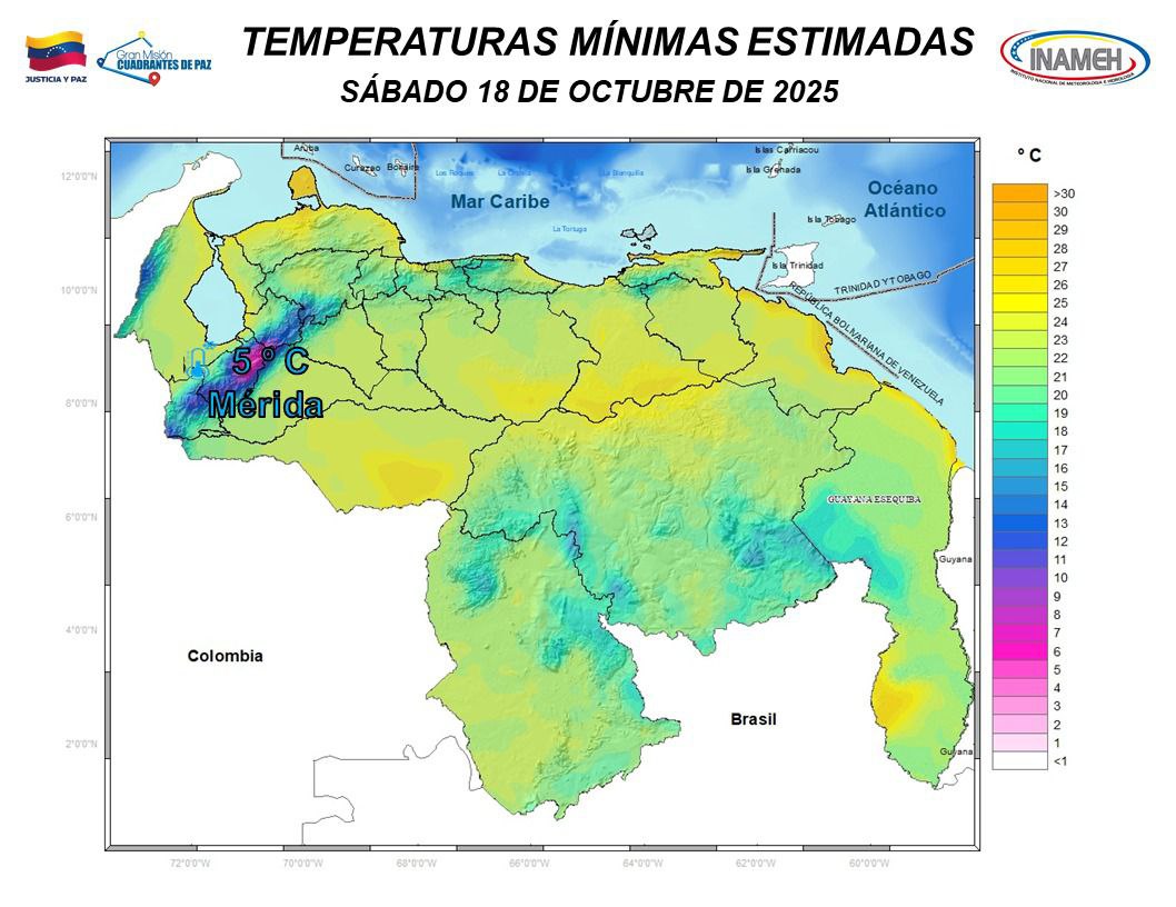 Inameh reporta que ondas tropicales activas dejarán lluvias en varias regiones del país este #18Oct