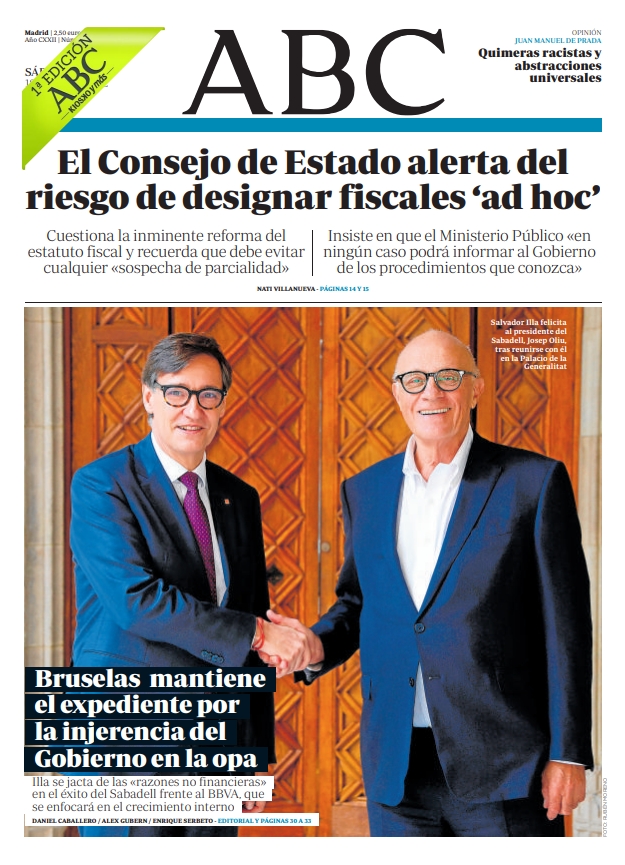 Portadas de la prensa internacional de este sábado 18 de octubre de 2025
