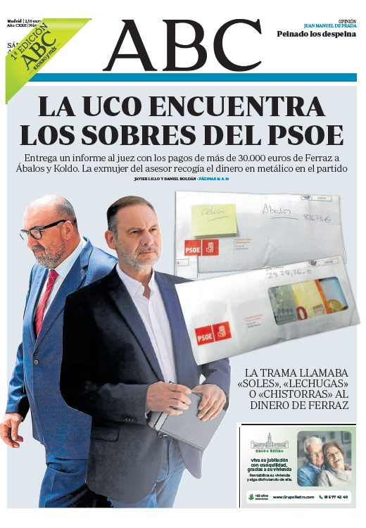Portadas de la prensa internacional de este sábado 4 de octubre de 2025