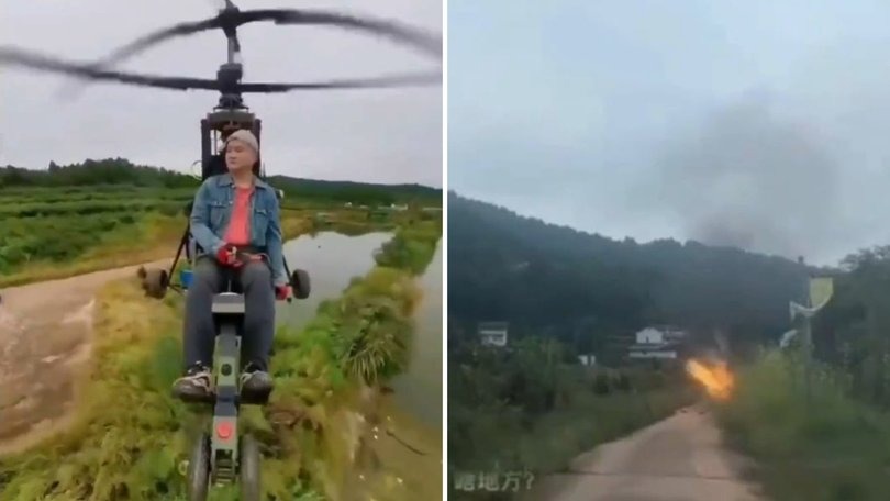 Influencer murió mientras transmitía en vivo a bordo de un helicóptero ultraligero