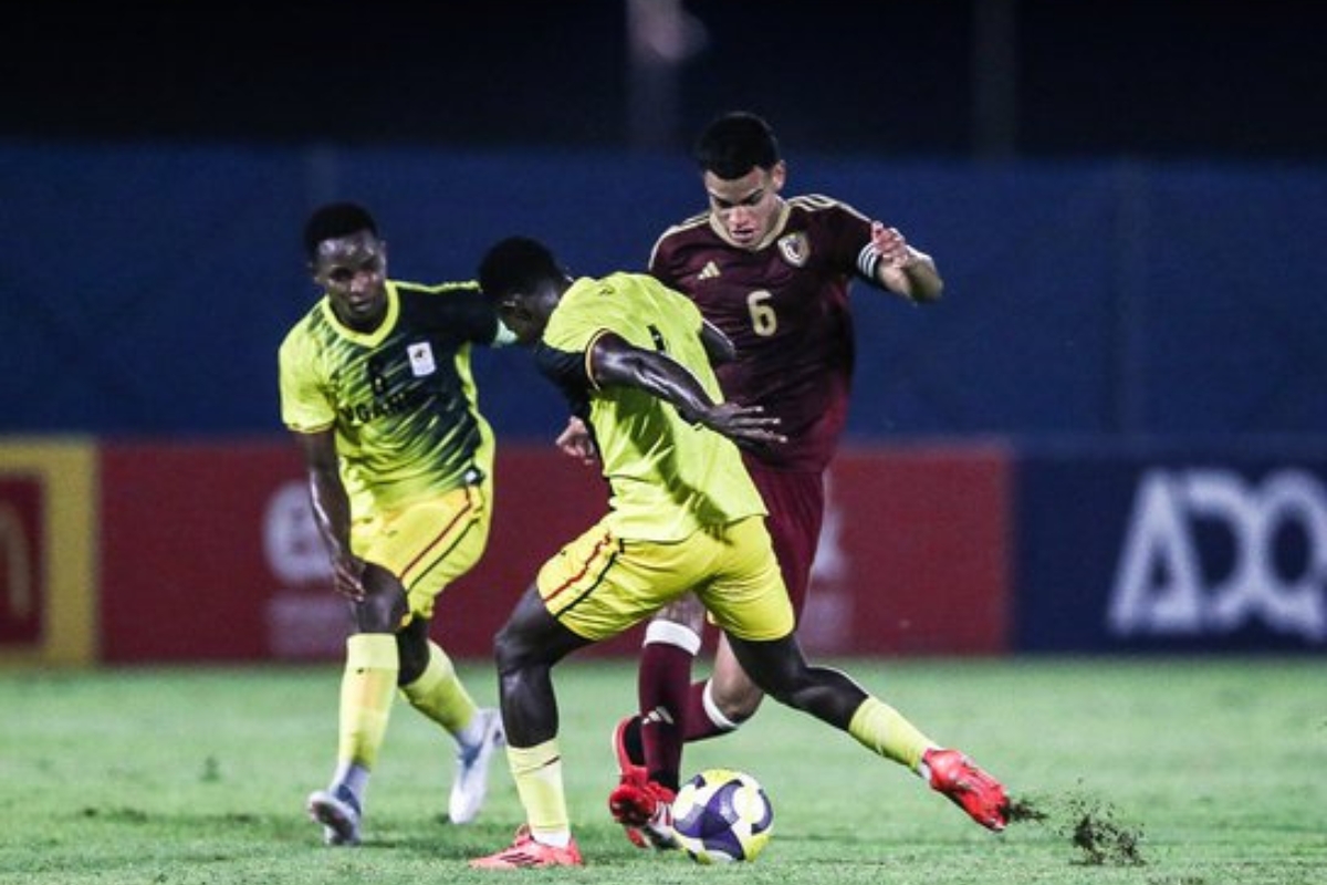 La Vinotinto Sub-17 mantuvo el invicto tras empatar con Uganda en Dubái
