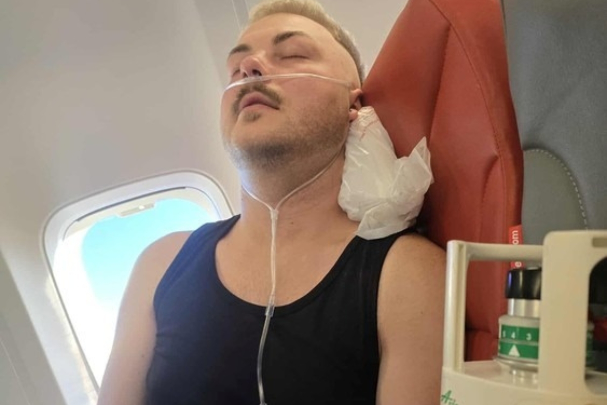 Un vuelo tranquilo "se convirtió en una pesadilla" por una reacción alérgica