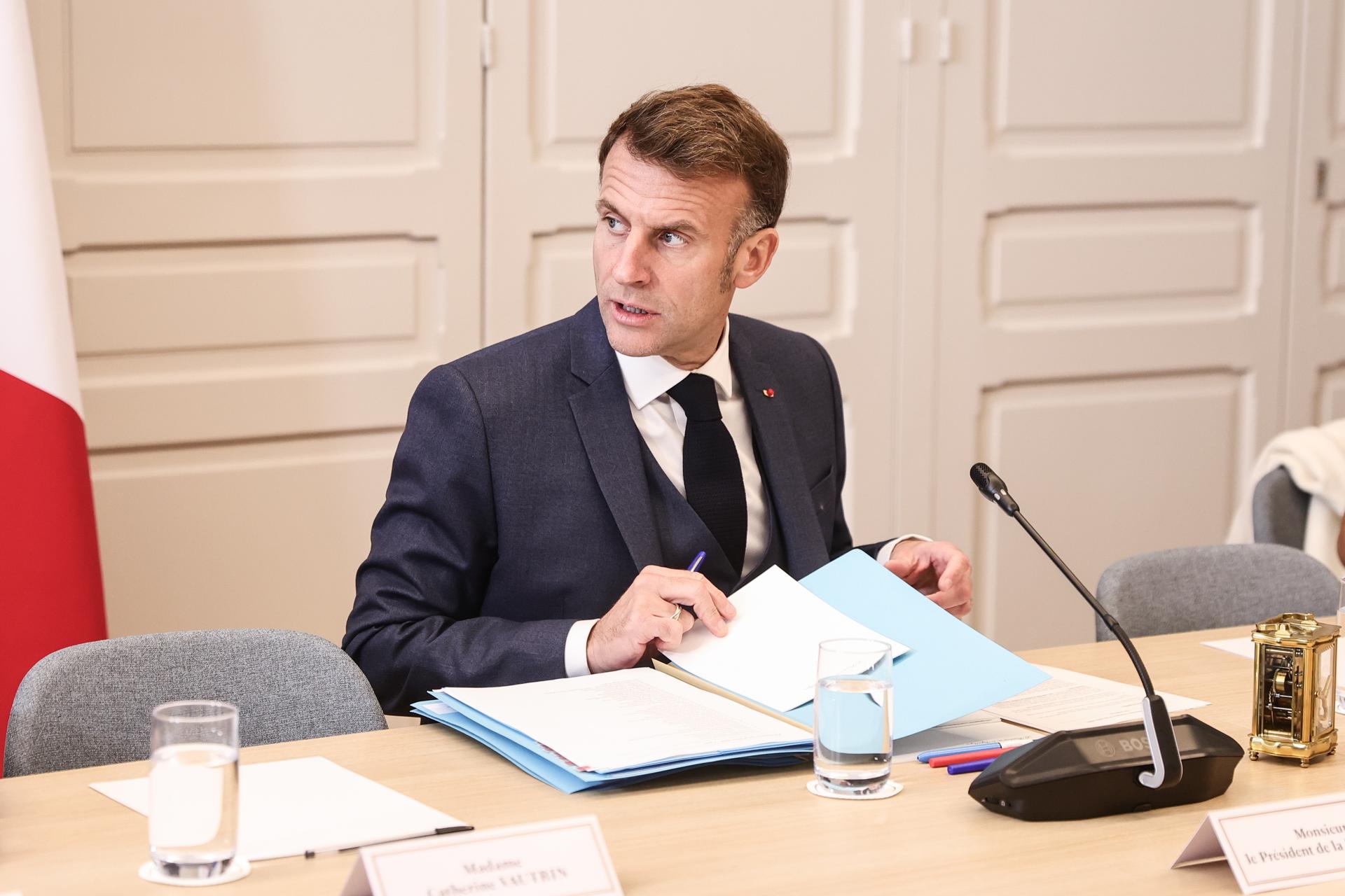 Macron adelantó que por fin hay oportunidad de avanzar hacia una paz duradera en Ucrania