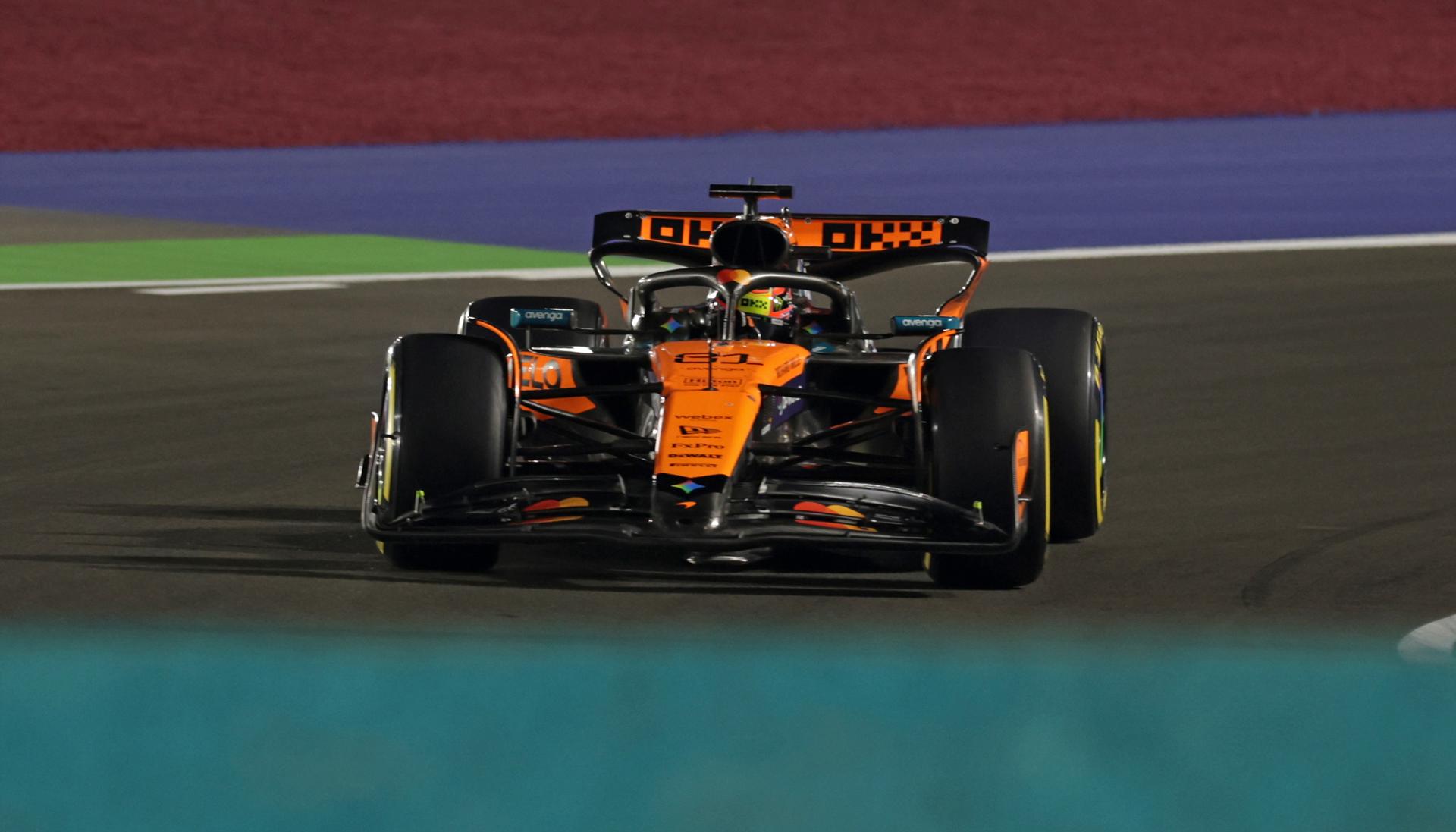 Oscar Piastri se llevó la carrera sprint del Gran Premio de Catar