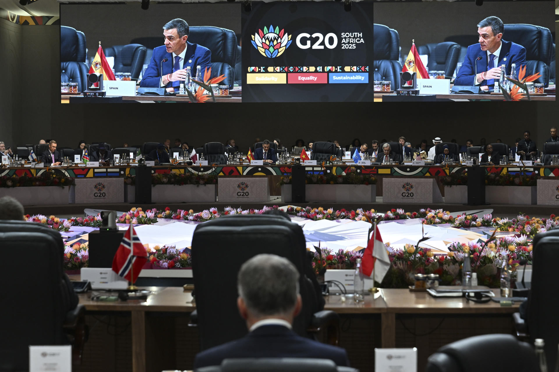 Pedro Sánchez no sorprendió a nadie al volver a pedir "diálogo" para resolver la crisis venezolana