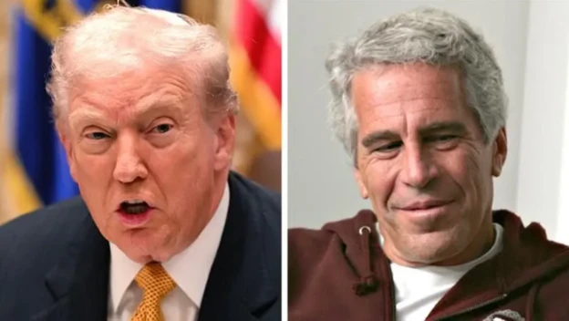 Qué se sabe sobre los correos de Epstein donde se menciona que Trump "pasó horas" con una víctima