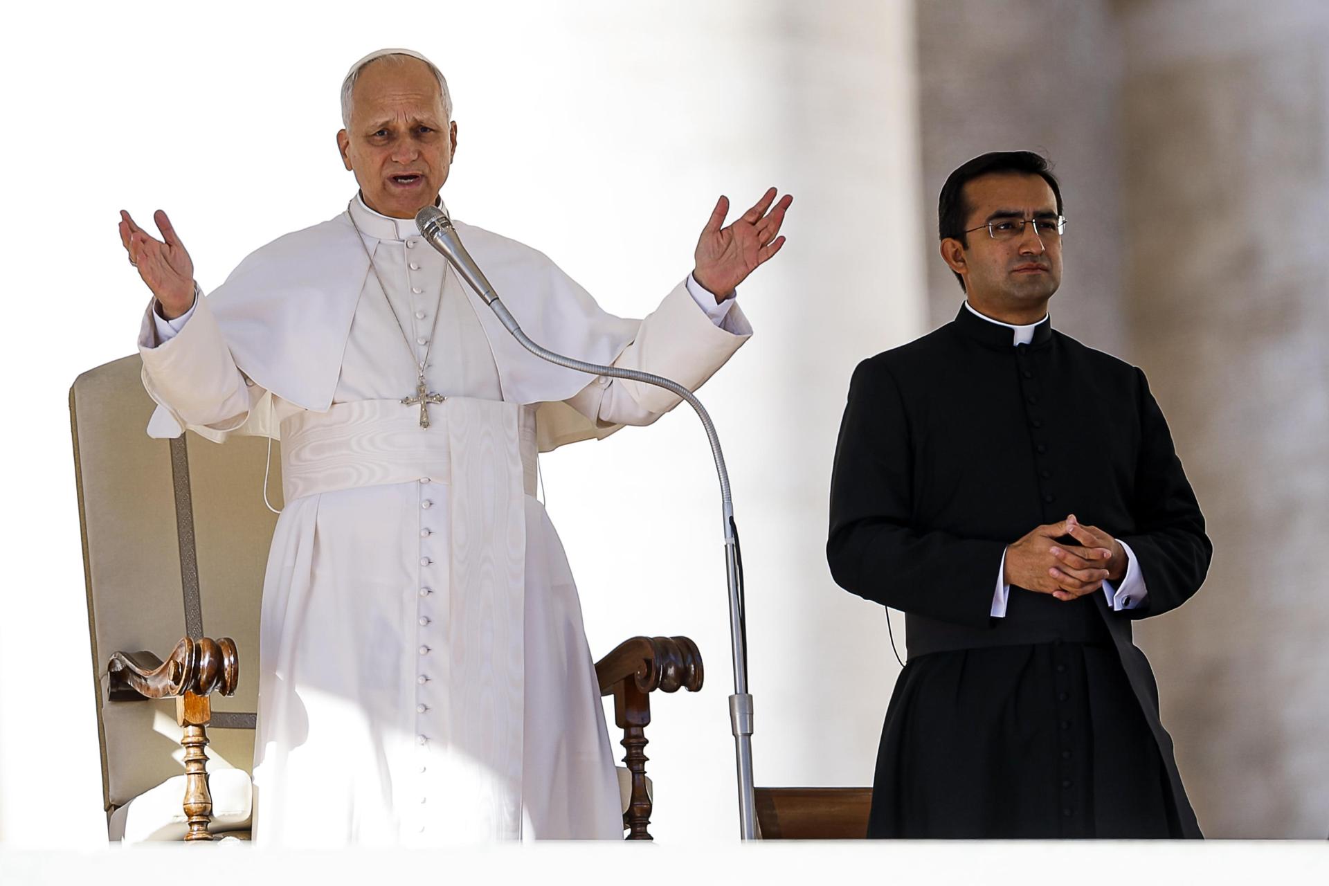 El papa León XIV pidió rezar por todos los que sufren conflictos armados en todo el mundo