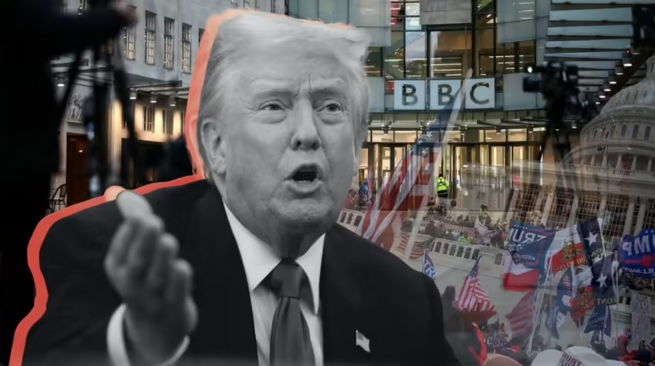 El escándalo que sacude a la BBC tras manipular un discurso de Trump: lo que se sabe al respecto