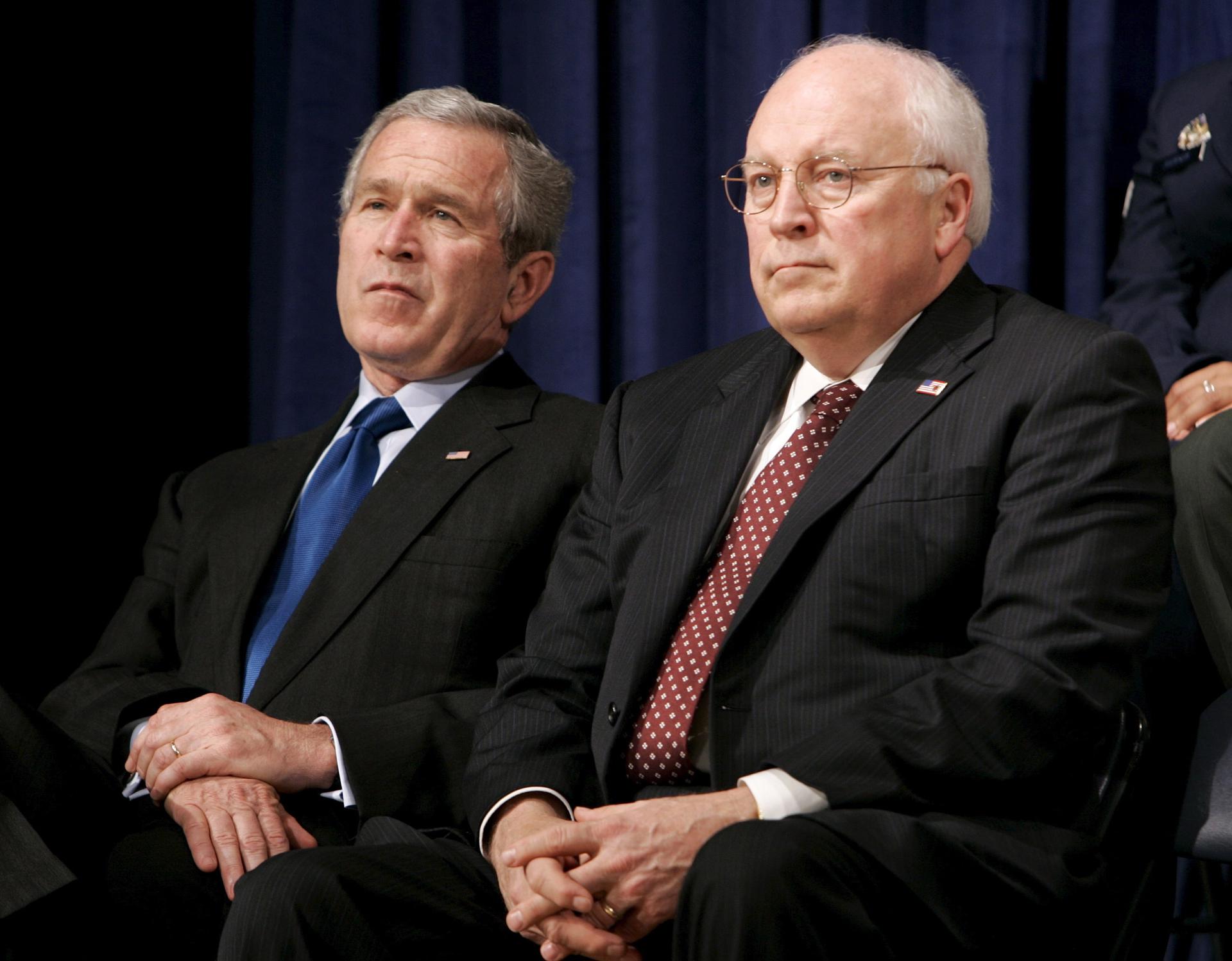 George W. Bush lamenta la muerte de Dick Cheney como una "pérdida para la nación"