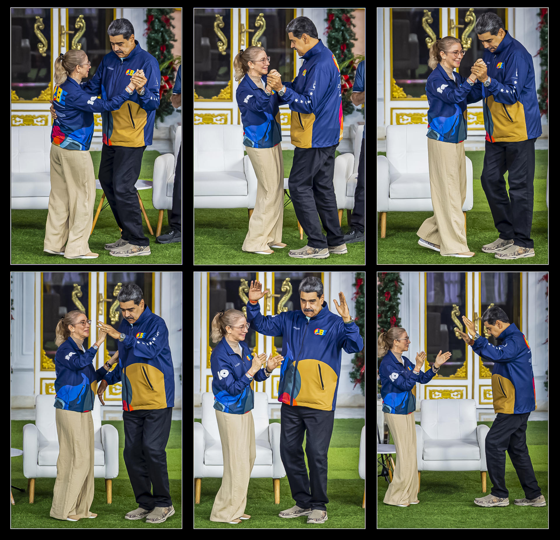 Mientras sube la tensión con Trump, Maduro se dedica a bailar al ritmo de su propia propaganda