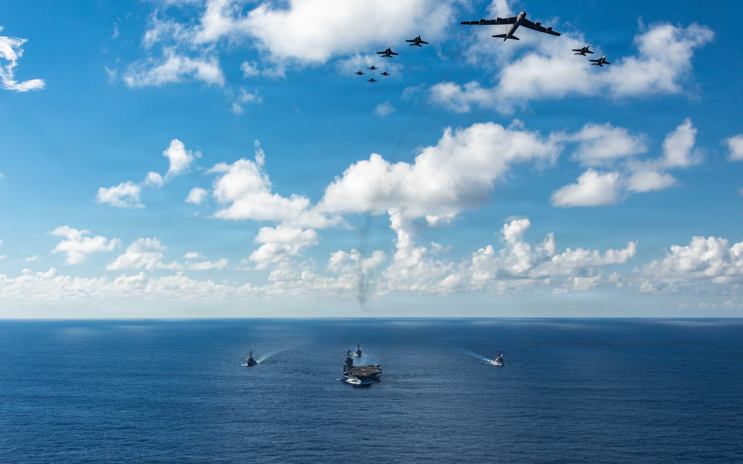 Comando Sur mostró sus operaciones aéreas desde el buque anfibio Iwo Jima en el Caribe (VIDEO)