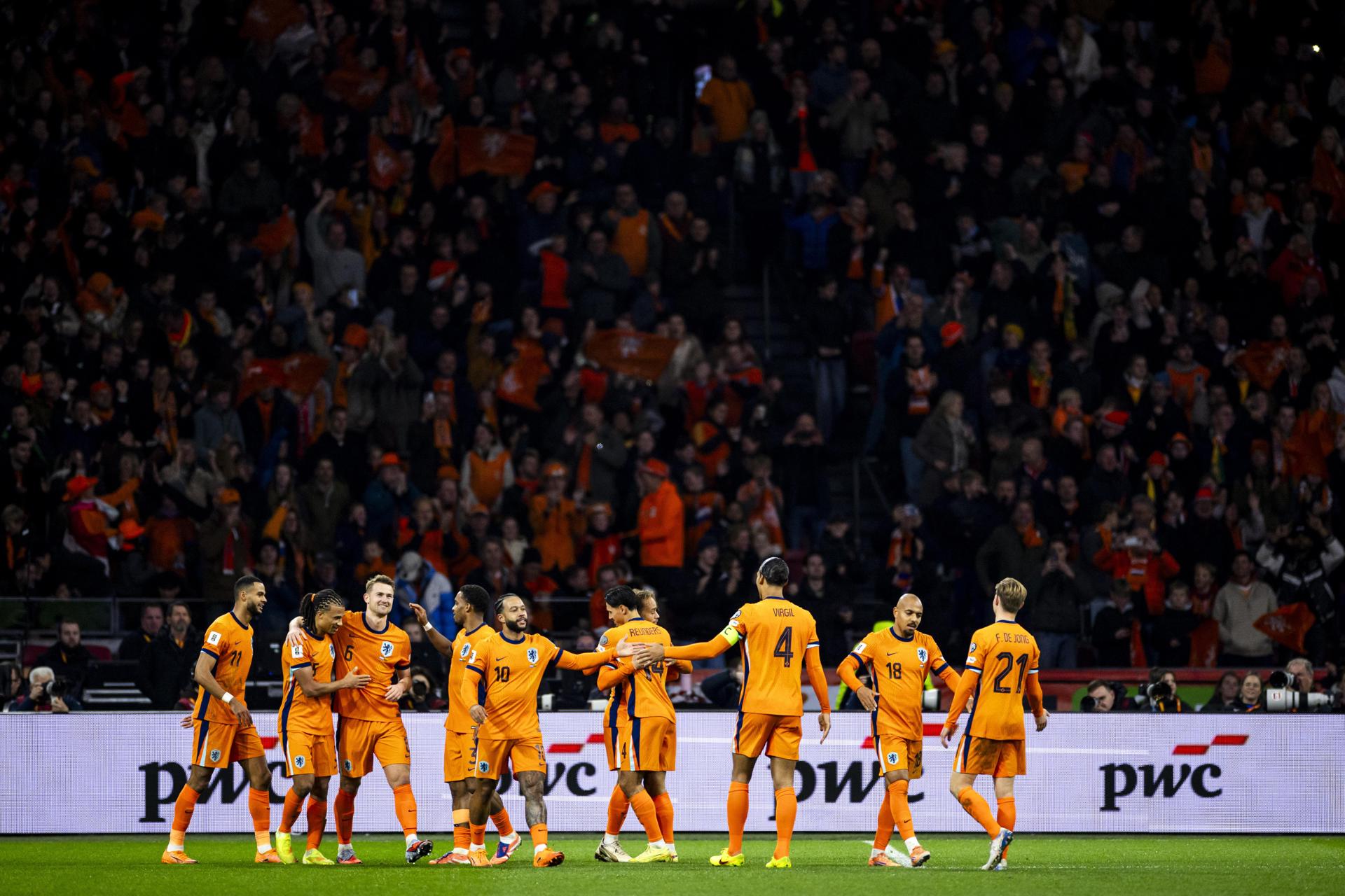 Clasificación perfecta: Países Bajos goleó a Lituania para llegar invictos al Mundial 2026