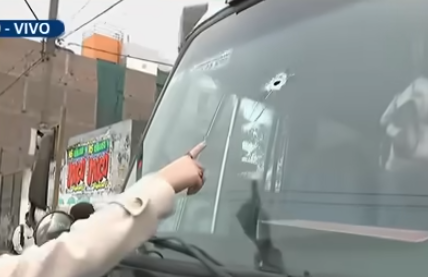 Revelan IMÁGENES de atentado contra chofer venezolano en Perú (Video + mensaje de amenaza)