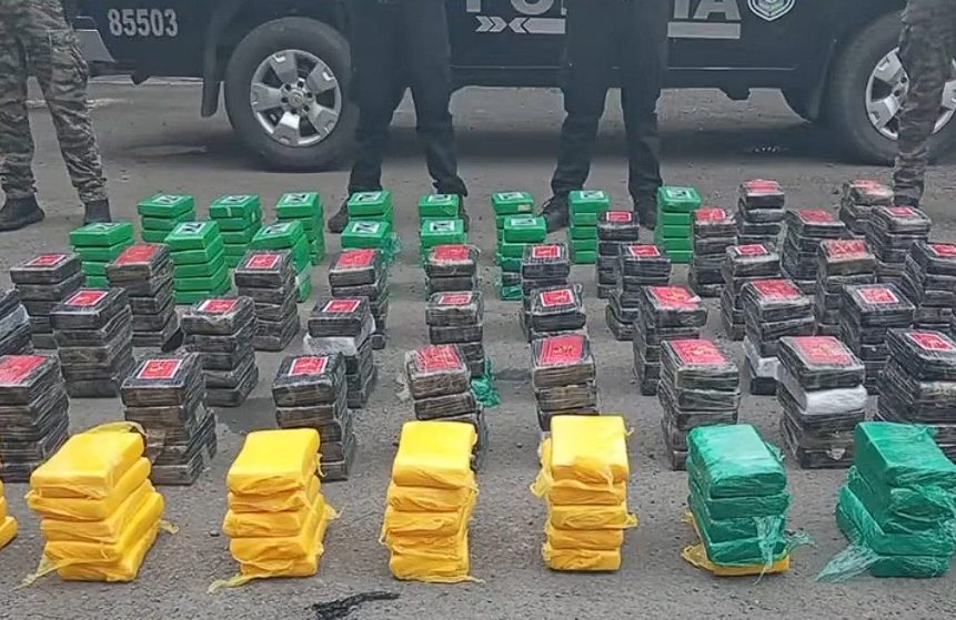 Panamá incautó 300 paquetes de droga en un contenedor con destino a Australia