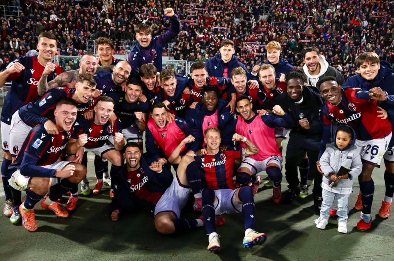 Napoli puso en riesgo el liderato tras estrellarse en su visita a Bologna