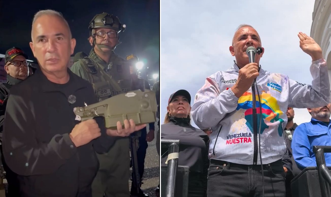 Freddy Bernal salió de madrugada a mostrar músculo bélico con un par de Igla-S (VIDEO)