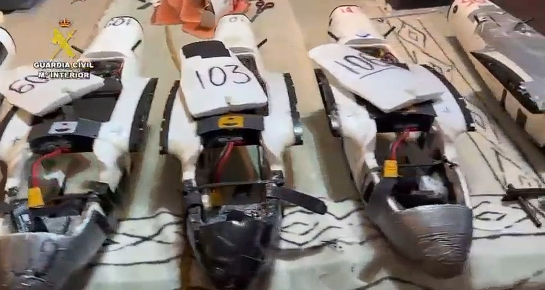 VIDEO: cayó red que usaba drones para introducir hachís a España desde Marruecos