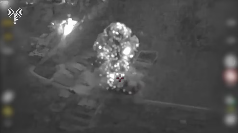 Israel atacó un depósito de armas de Hezbolá en el sur de Líbano