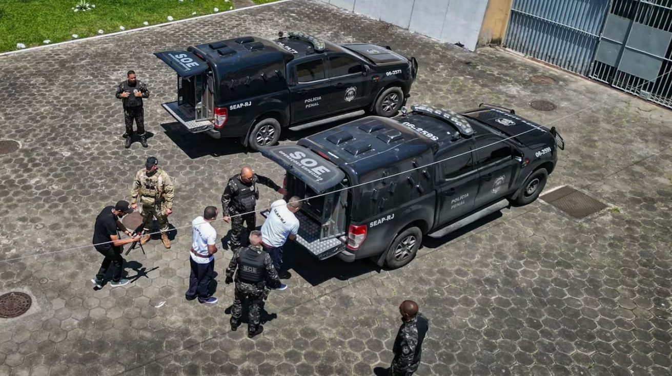 Brasil trasladó a siete jefes del Comando Vermelho a cárceles federales de máxima seguridad