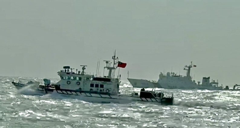 Guardacostas chinos realizan patrullas en aguas cercanas a islas controladas por Taiwán