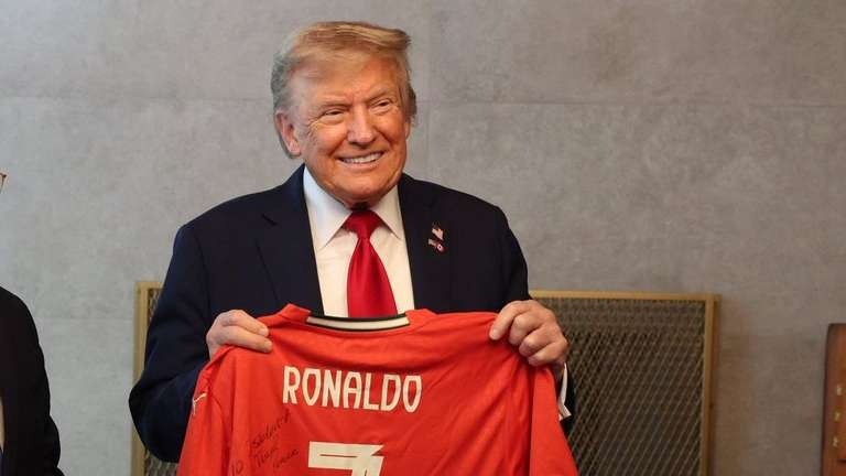 Cristiano Ronaldo se reunirá con Donald Trump en EEUU