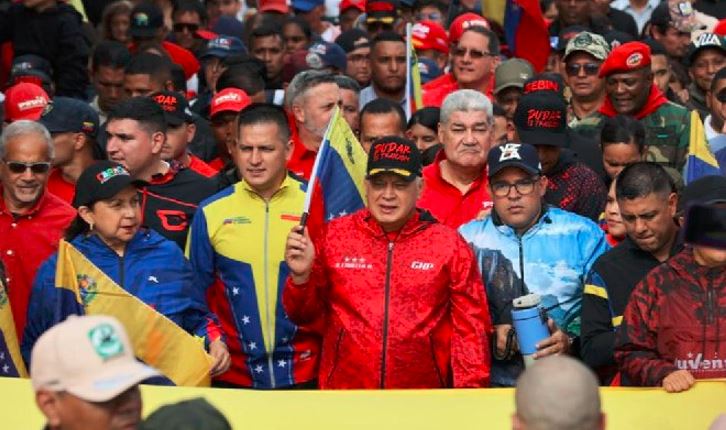 Diosdado Cabello lanzó insultos a Marco Rubio ante la presión militar de EEUU cerca de Venezuela