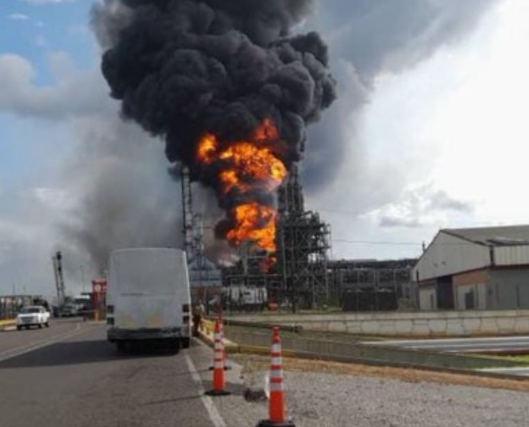 Fuerte explosión se registró en la planta Petrocedeño del Criogénico José Antonio Anzoátegui (VIDEOS)
