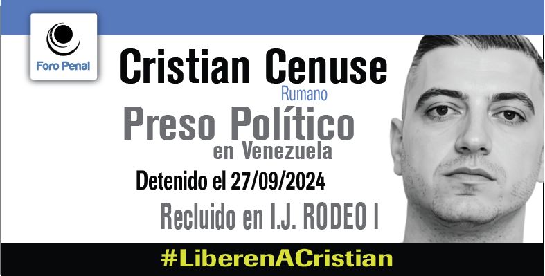 Tras diez meses desaparecido en Venezuela, preso político rumano logró comunicarse con su familia