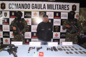 Capturados 12 presuntos miembros del Clan del Golfo en el noroeste de Colombia