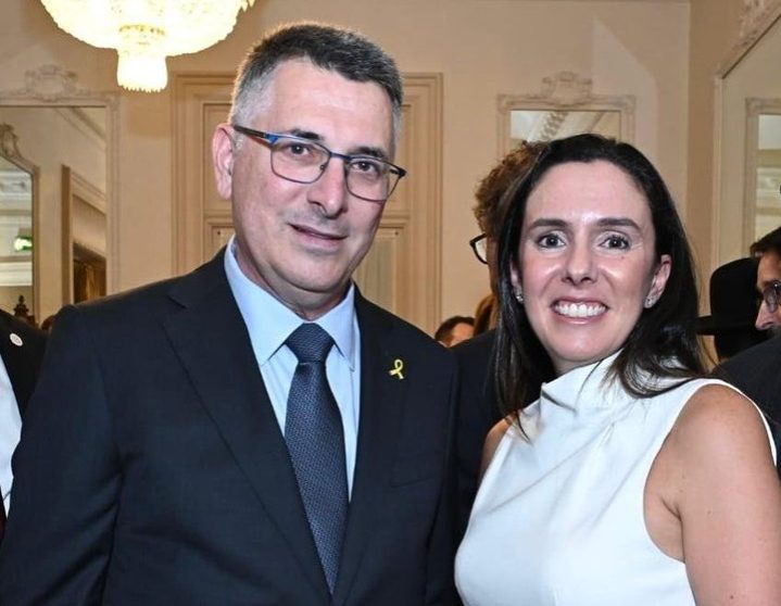 Diáspora venezolana en Argentina se reunió con el canciller de Israel y le agradeció su respaldo a la causa democrática